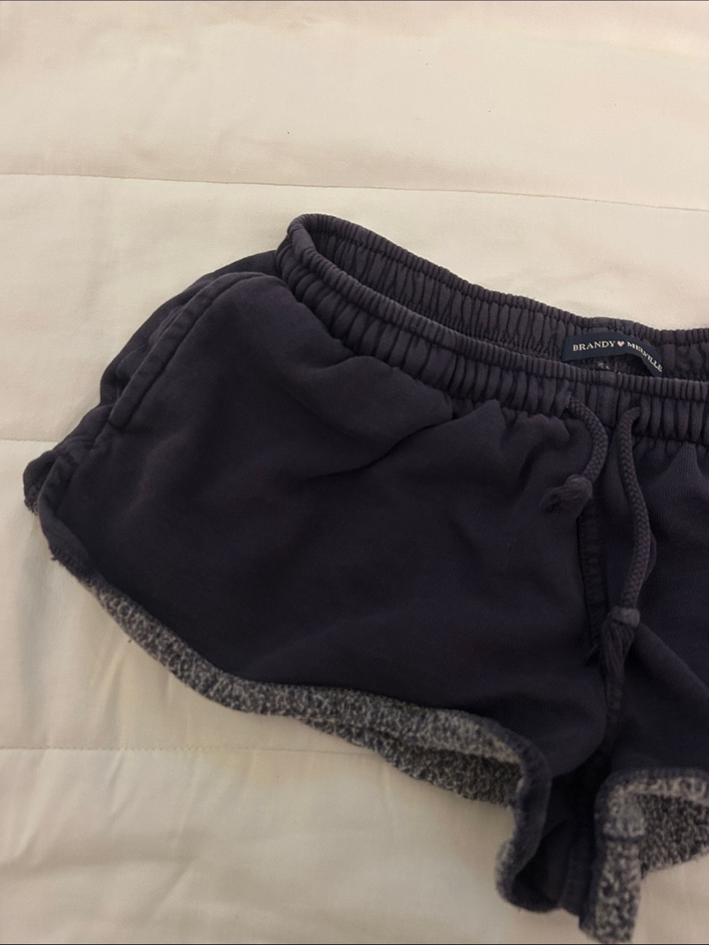 Brandy Melville navy mini shorts - Picture 3 of 6